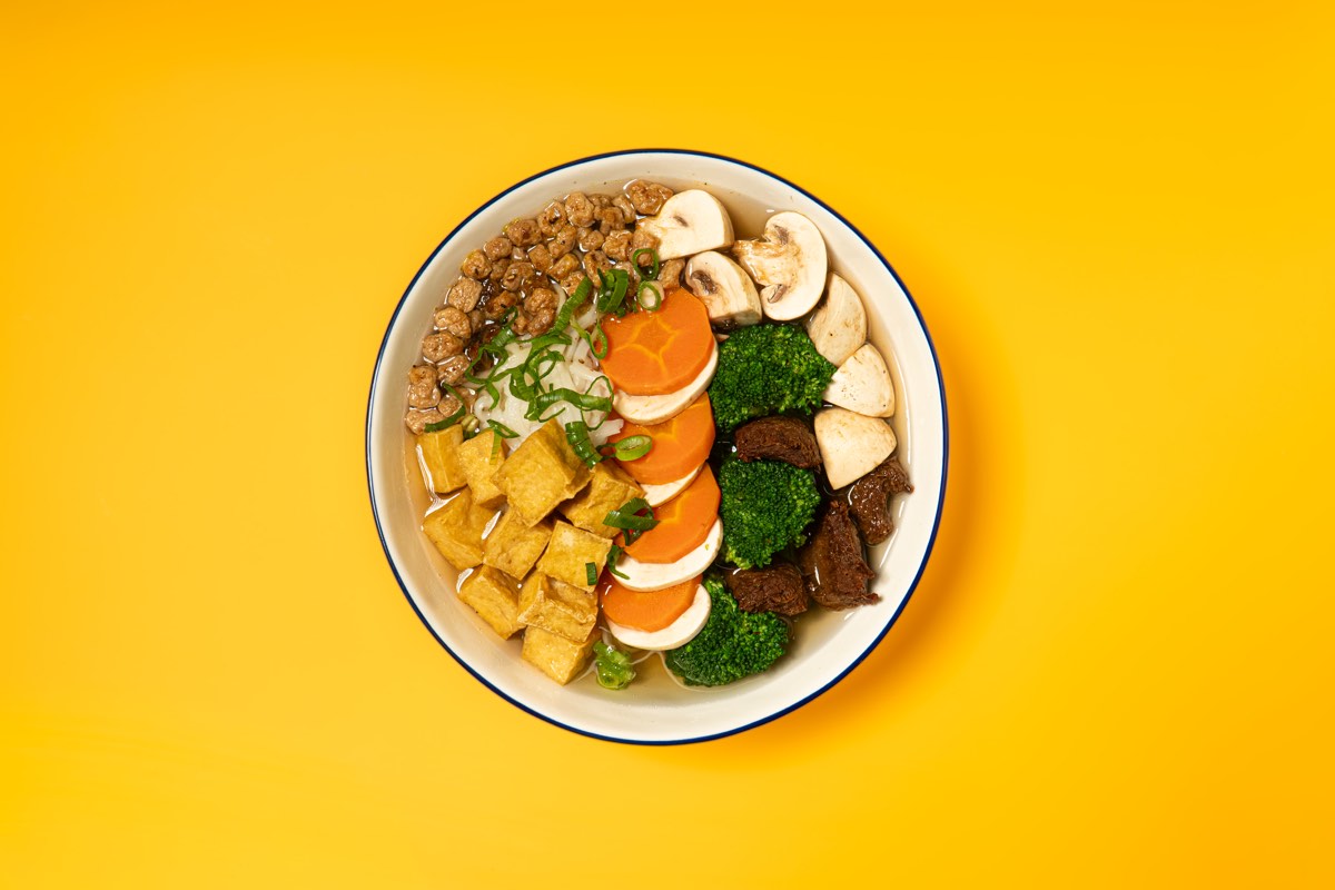 VieVegan combination phở meal prep pack